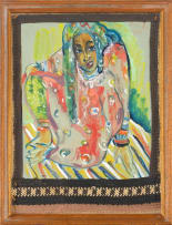 Irma Stern; Seated Zanzibar Woman