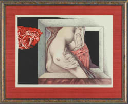 Armando Baldinelli; Interior with Abstract Nude