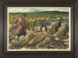 Marjorie Wallace; Gathering Kelp