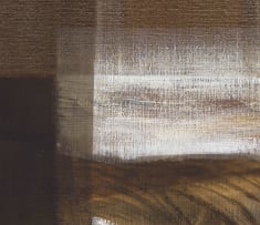 Lionel Abrams; Abstract in Brown and White