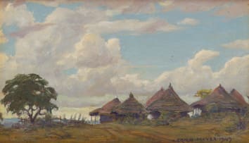 Erich Mayer; Dwellings in a Landscape
