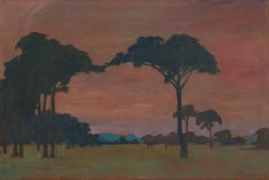 Jacob Hendrik Pierneef; Kimberley Sunset
