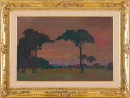 Jacob Hendrik Pierneef; Kimberley Sunset