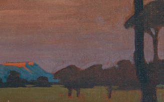 Jacob Hendrik Pierneef; Kimberley Sunset