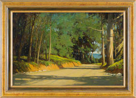 Walter Gilbert Wiles; Road through the Trees