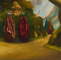 Mathew Brittan; What are We, Where do We Come From, Where are We Going I, from the Painting in the Old Style series