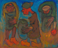 Frans Claerhout; Three Figures
