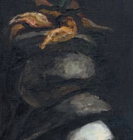 Judith Gluckman; Figure with Ornate Head Dress