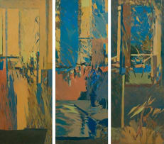 Andrew Verster; Three Views, triptych