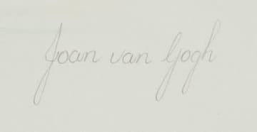 Joan van Gogh; Crinium campanulatum
