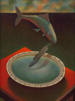 Kevin Roberts; Fish, Feather and Bowl