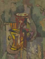 Gregoire Boonzaier; Still Life with Pestel (sic) and Mortar