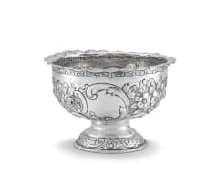 An Edward VII silver rose bowl, Wakely & Wheeler, London, 1901