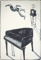 Leon Vermeulen; Floating Figure, Television and a Grand Piano