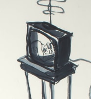 Leon Vermeulen; Floating Figure, Television and a Grand Piano