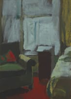 Herbert Coetzee; Bedroom Interior with Armchair