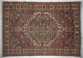 A Heriz carpet