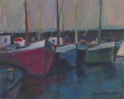Herbert Coetzee; Boats at Anchor