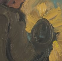 Frans Claerhout; Figure and Sunflowers