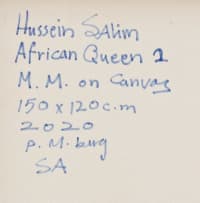 Hussein Salim; African Queen no. 2