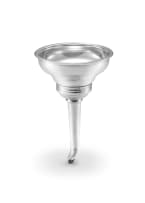 An Irish silver wine funnel, maker’s mark W.*, Dublin, 1808