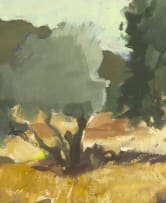Marjorie Wallace; Landscape with Trees