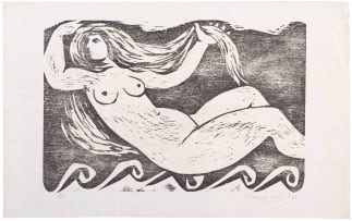 Eleanor Esmonde-White; Wasteland; Mother and Child; Reclining Nude, three