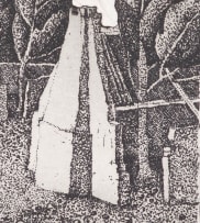 Jan Visser; Ruins and Trees