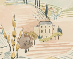 Eleanor Esmonde-White; Landscape Study I to V; Arezzo; Potsdam, seven