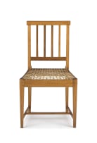 A Cape West Coast fruitwood and yellowwood side chair, 19th century