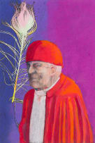 Gregory John Kerr; Portrait of Cardinal with Feather