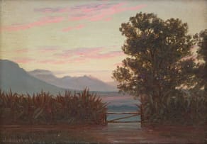 Jan Ernst Abraham Volschenk; Early Morning near Riversdale