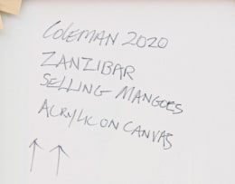 Trevor Coleman; Zanzibar, Selling Mangoes