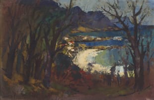 George Enslin; View of Camps Bay