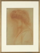 Frans Oerder; Portrait Study of a Lady