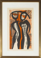 Cecil Skotnes; Two Abstract Figures