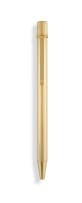 A gold plated Must de Cartier Stylos Must II ballpoint pen