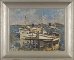 Terence McCaw; Boats at Anchor