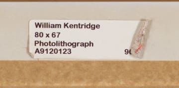 William Kentridge; Preparing the Flute, poster