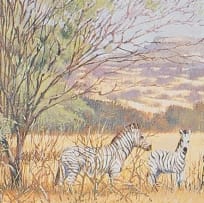 Roy Peter Reynolds; Cheetah and Zebras