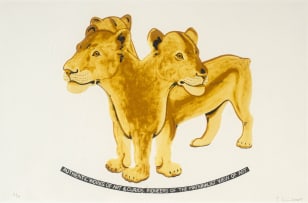 Joachim Schönfeldt; Untitled (Lioness)