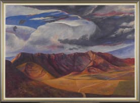 Erik Laubscher; Storm Clouds near Prince Albert