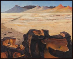 Erik Laubscher; Eroded Rocks and the Tandjieskoppe, Namibia