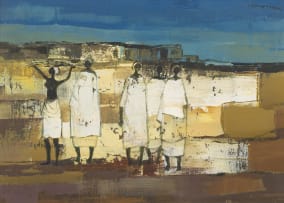 Jan Dingemans; Figures in a Landscape