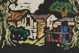 Gregoire Boonzaier; Trees and Houses