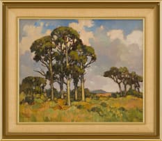 Conrad Theys; Landscape with Bluegums
