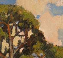 Conrad Theys; Landscape with Bluegums