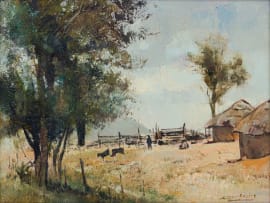 Errol Boyley; Rural Dwellings and Goats
