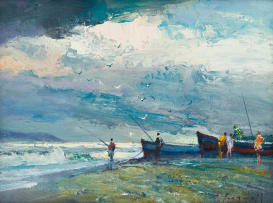 Christopher Tugwell; Boats and Fishermen