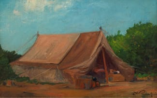 Jacob Hendrik Pierneef; Camp Tent
